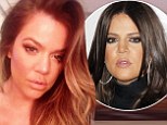 Khloe Kardashian shows off suspiciously smooth forehead and full pout in new Twitter snap