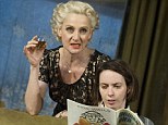Lesley Sharp as Helen and Kate O'Flynn as Josephibe in A Taste Of Honey at the Lyttelton at the National Theatre