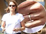 Something to tell us? Jodie Foster spotted wearing ring on wedding finger one day after girlfriend displayed her own gold band