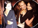 Model pals: Shanina Shaik and Anne Vyalitsyna at the launch of The Face US