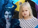 Angelina Jolie cast daughter Vivienne, five, in Maleficent because the child actors who auditioned were terrified of costume... but son Pax ran away crying when he saw her