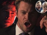 Brothers Liam and Chris Hemsworth star in a new spoof of the viral YouTube clip Charlie Bit My Finger