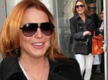 Orange appeal! Lindsay Lohan's casual outfit gets a boost with $15k Hermes Birkin bag ahead of Tonight Show appearance