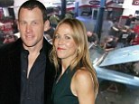Better times: Lance Armstrong, shown with then-girlfriend Sheryl Crow in 2005 in Beverly Hills, California, has sold the 1970 muscle car she gave him for winning his sixth Tour de France