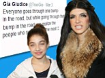 'Everyone goes through a bump in the road': Gia Giudice, 13, tweets support for parents Joe and Teresa who face prison for fraud