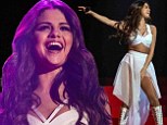 She's back: Selena Gomez returned to the stage on Saturday in Hidalgo, Texas after cancelling the final shows of her last tour and entering rehab in January