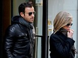 Still together! Jennifer Aniston and Justin Theroux finally reunited for a lunch date at Fred's At Barneys New York in Manhattan Monday