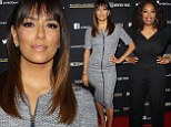 Simple Vs. Sexy: Eva Longoria, right, outshined Oprah, left, at the  PAYCHECK TO PAYCHECK: THE LIFE & TIMES OF KATRINA GILBERT screening in Hollywood on Tuesday