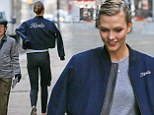 Karlie Kloss does her best impression of Sandy from Grease