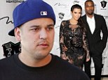 'He has no desire to go to France': Rob Kardashian reportedly does not want to attend Kim and Kanye West's wedding due to 'changing shape'