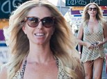 Looking good! Annalise Braakensiek showcased her incredibly svelte figure in a sheer tan mini dress while out and about in Bondi