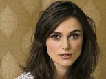 Football fan: Miss Knightley says she only relented and got a TV for the football