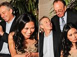 Tony Blair and Wendi Deng