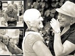 A group of women shaved their heads in support of a friend diagnosed with breast cancer. South African portrait photographer Albert Bredenhann was first contacted by one of Gerdi McKenna's friends to do a photo shoot in February 2014. McKenna (right, in hat) was diagnosed with breast cancer several months prior