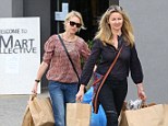 Retail therapy: Actress Naomi Watts was spotted in Santa Monica for a bit of shopping at The Mart Collective on Friday