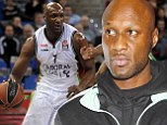 Lamar Odom returns to US from Spain to seek treatment for back injury just two weeks after disastrous debut... and his future in Euroleague is now in doubt