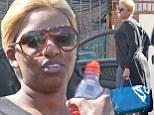 Almost show time! Reality star NeNe Leakes gets ready to sweat in the final rehearsal before appearing in season 18 of Dancing with the Stars 