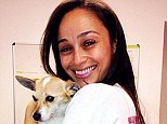 Animal lover: On Sunday, Cara Santana shared an Instagram image of herself cuddling a small dog, her face lit with a big warm smile