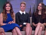 'Questions are going to be answered!' Ashley Benson and Lucy Hale join Pretty Little Liars castmates on GMA before season finale 