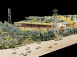 Designed by Frank Gehry, the new Facebook campus is built above a surface-level parking lot with a massive rooftop park