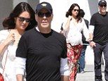 Spending his birthday with the bump! Bruce Willis celebrates turning 49 on a stroll with his pregnant wife Emma Heming in Beverly Hills