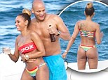 Mel B flaunts super-fit figure in G-string bikini on romantic yacht date with Stephen Belafonte