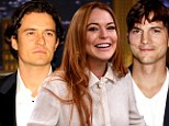 And there's more! Orlando Bloom, Ashton Kutcher and Ryan Phillippe named on Lindsay Lohan's 'list of 36 celebrity lovers'