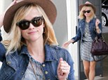 Taking care of business! Reese Witherspoon brings a touch of casual chic to the office