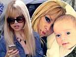 He has his mother's eyes! Rachel Zoe, 42, shares adorable photo snuggling with three-month-old son Kai