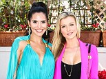 Bold and beautiful! Real Housewives Joanna Krupa and Joyce Giraud flaunt their figures in brightly-coloured low-cut looks