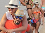 Beach babe Alicia Keys shows off her toned physique as she hits the sand in St Barts during a fun family vacation