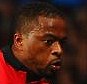 Veteran: Patrice Evra is keen to move back to mainland Europe and could transfer to Italy
