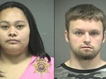 Oregon prosecutors said that in a Facebook message to her boyfriend, Brian Canady, Jessica Dutro complained that her toddler son Zachary was going to be gay because 'he walks and talks like it.'
