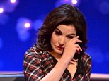 Emotional: Nigella Lawson appeared on The Michael McIntyre Chat Show that airs on BBC 1 on Monday evening