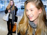 Perfect timing! Dylan Penn arrives in Madrid 'amid rumours of romantic hook-up with on-again flame Robert Pattinson'
