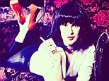 Rumer has it she's playing Mia Wallace! Bruce Willis' daughter poses in black wig as Uma Thurman's Pulp Fiction character 