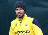Clear thinking: Sergio Aguero doesn't intend to take any short cuts in his comeback from injury