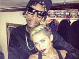 'She smokes a ton!' Wiz Khalifa has dished on what it's like to work with Miley Cyrus