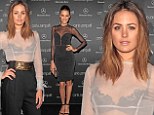 Jesinta Campbell and Rachael Finch rock sizzling sheer ensembles at Mercedes-Benz Fashion Week Australia opening night in Sydney on Sunday
