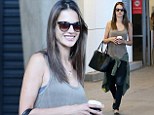 An Angel Down Under! Victoria's Secret stunner Alessandra Ambrosio beams as she touches down in Sydney for 'secret project'