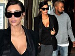 Kim Kardashian and Kanye West enjoy romantic dinner in Paris as they plan May nuptials