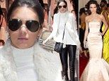 Well that's different! Kendall Jenner swaps satin couture for leather pants the day after the Met Gala