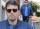 Daddy duty! Ben Affleck is hands-on dad while protectively staying close to daughter Seraphina in Brentwood