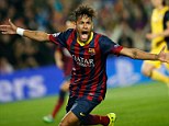 Neymar is aiming to return from injury for Barcelona