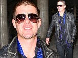 Cut that out! Robin Thicke shows off new buzz hair 'do a day before his Billboard appearance