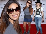 Jordin Sparks displays her legs in tiny shorts while Shakira dons ripped jeans as they gear up for the Billboard Music Awards