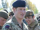 Prince Harry visiting NATO's Spring Storm exercise with President Toomas Hendrik Ilves of Estonia