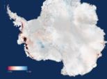 Three years of measurements from the European CryoSat show that the Antarctic Ice Sheet is now losing 159 billion tonnes of ice each year, enough to raise global sea levels by 0.45 mm per year.