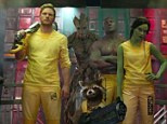 Motley crew: Peter Quill (Chris Pratt), Groot (Vin Diesel), Rocket Racoon (Bradley Cooper) Drax The Destroyer (Dave Bautista) and Gamora (Zoe Saldana) as featured in the new Guardians Of The Galaxy trailer