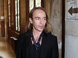 Road to recovery: John Galiano says that he has confronted his deamons and that his comeback will not disappoint fashion fans (pictured, the designer arrives at a Paris court house facing charges for his anti-Semitic remarks in May 2013)